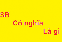 Sb là gì? SB trung quốc – Sb china là gì?