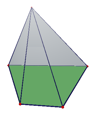 Hình chóp tam giác đều hình chóp tứ giác đều hình chóp cụt đều 3D  Toán  8 GSP 50  YouTube