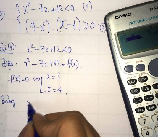 Giải bất phương trình? và cách giải hệ bất phương trình?