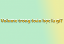 Volume trong toán học là gì?