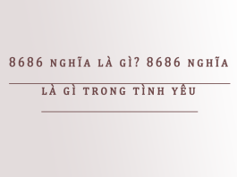 8686 nghĩa là gì? 8686 nghĩa là gì trong tình yêu