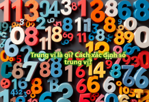 Trung vị là gì? Cách xác định số trung vị?